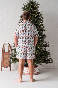 Men’s Summer Santa PJ Set - PRE ORDER (6776438358082)