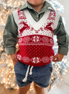 Childrens Fair Isle Vest (4785705582658)