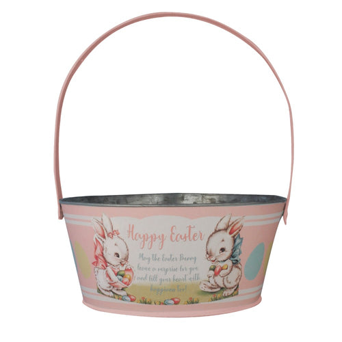 TF0116P - Tin Pink Easter Bucket (6706976129090)