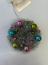 Load image into Gallery viewer, LC1550 - Pastel Tinsel Wreath Ornament (6743975624770)