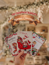 Load image into Gallery viewer, A Very Vintage Christmas Charades - Wooden Heirloom Game (4640734806082)