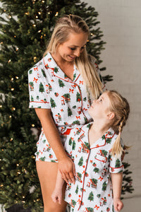 Women’s Summer Santa PJ Set - PRE ORDER (6776438390850)