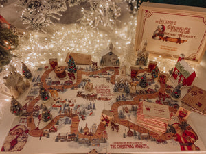 The Legend of the Vintage Christmas Treasury © - Wooden Heirloom Board Game (6610662752322)