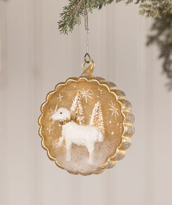 LC9566 - Peaceful Lamb Indent Ornament (4671542165570)