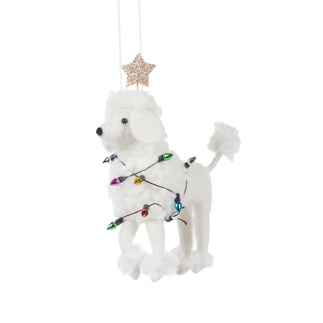 Wool Poodle with Lights (6807828594754)