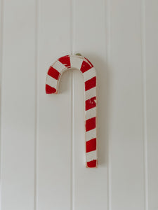 Single Wooden Vintage Candy Cane (4738099281986)