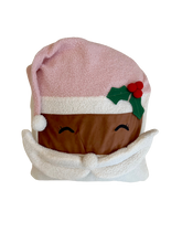 Load image into Gallery viewer, Pink Santa Head Cushion (6763152244802)