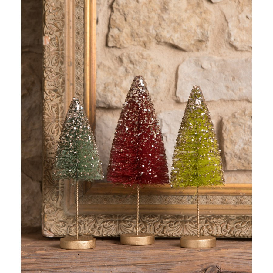 LC0686 - Jewel Tide Long Stem Bottle Brush Trees Set of 3 (6685616635970)