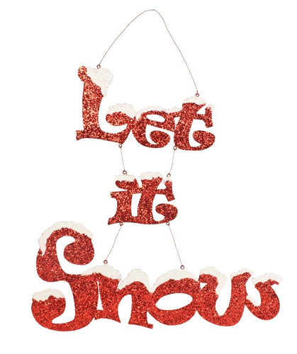 TF8622 - Let It Snow Tin Sign (6595445784642)