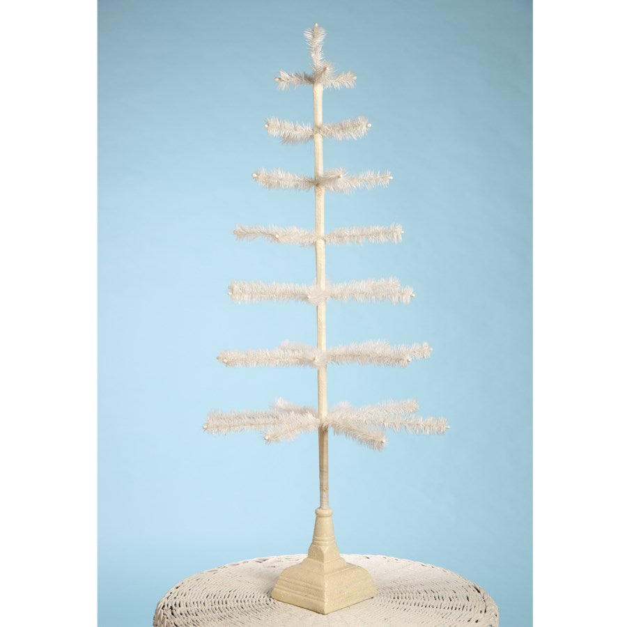 LG7221 - Feather Tree Ivory & Glitter 42