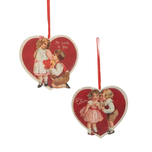 Valentine Children Dummy Board Ornament - RL9789 (4758552019010)