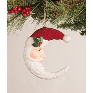 TD0022 - Traditional Santa Moon Ornament (6594611642434)