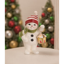 Load image into Gallery viewer, TD0041 - Lighting the Way Snowman (6595068756034)