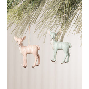 TD0050 - Pastel Christmas Fawn Ornament (6595072622658)