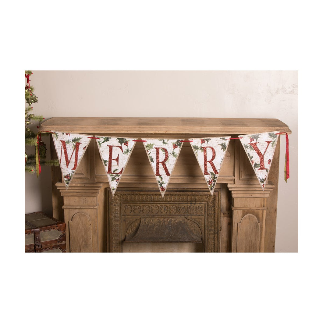 TL0232 - Merry Holly Garland (6595803054146)