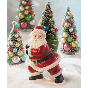 TL8752 - Merry & Bright Santa with Tree (4672355762242)