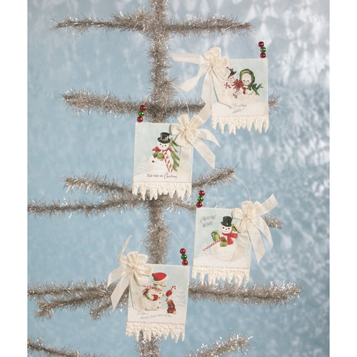 TL9421 - Snowman Postcard Ornament (6551988273218)